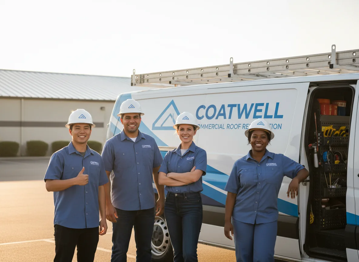 Commercial roof coating company in Stetson, ME